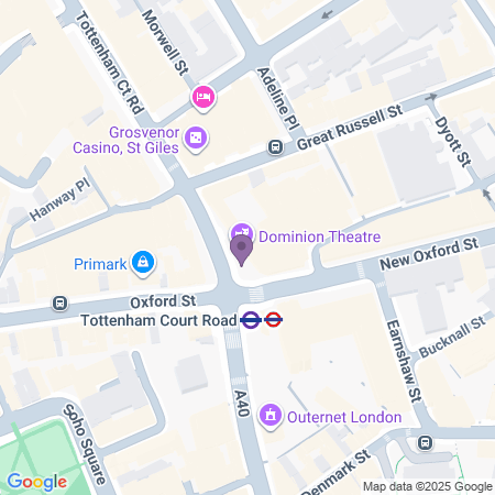 Lugar del Dominion Theatre