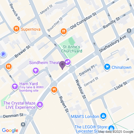 Lugar del Sondheim Theatre