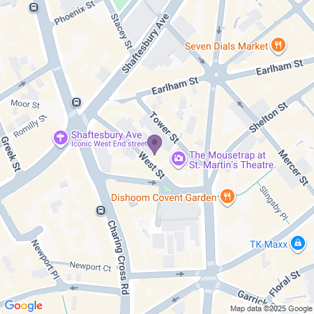 Lugar del Ambassadors Theatre