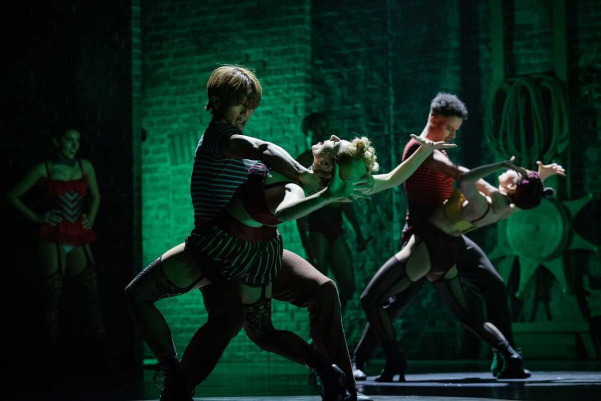Bailarines de tango en Moulin Rouge! The Musical en el Piccadilly Theatre de Londres