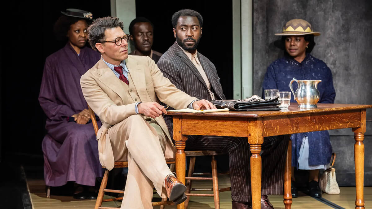 El reparto de To Kill A Mockingbird. Foto de Johan Persson
